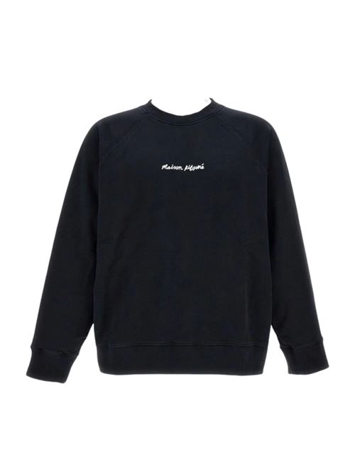 Oversized sweatshirt with Maison Kitsunè writing MAISON KITSUNE' | OM00309KM0340P199